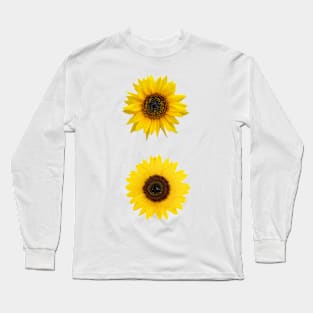 Two Sunflowers Long Sleeve T-Shirt